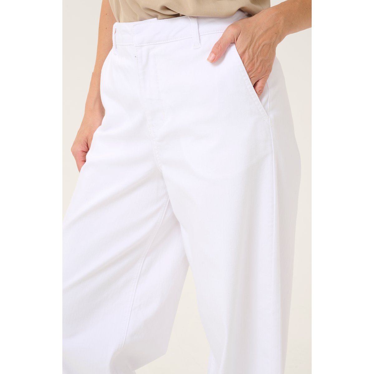 Jeans blanc, CREAM
