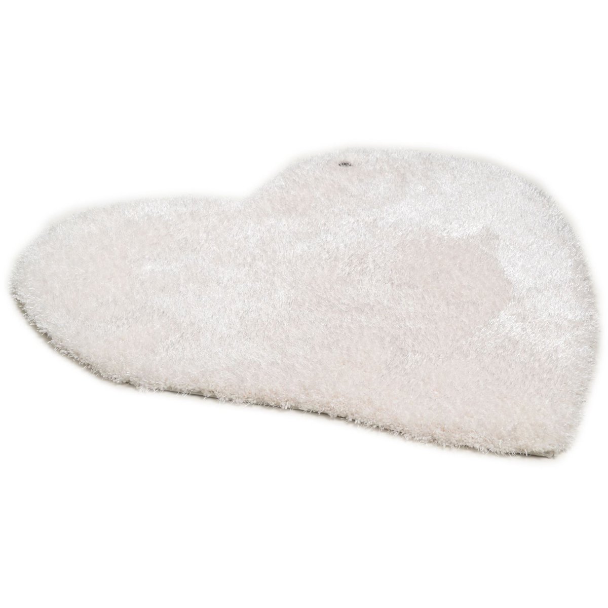 Tapis tufté main, Soft Coeur blanc, TOM TAILOR