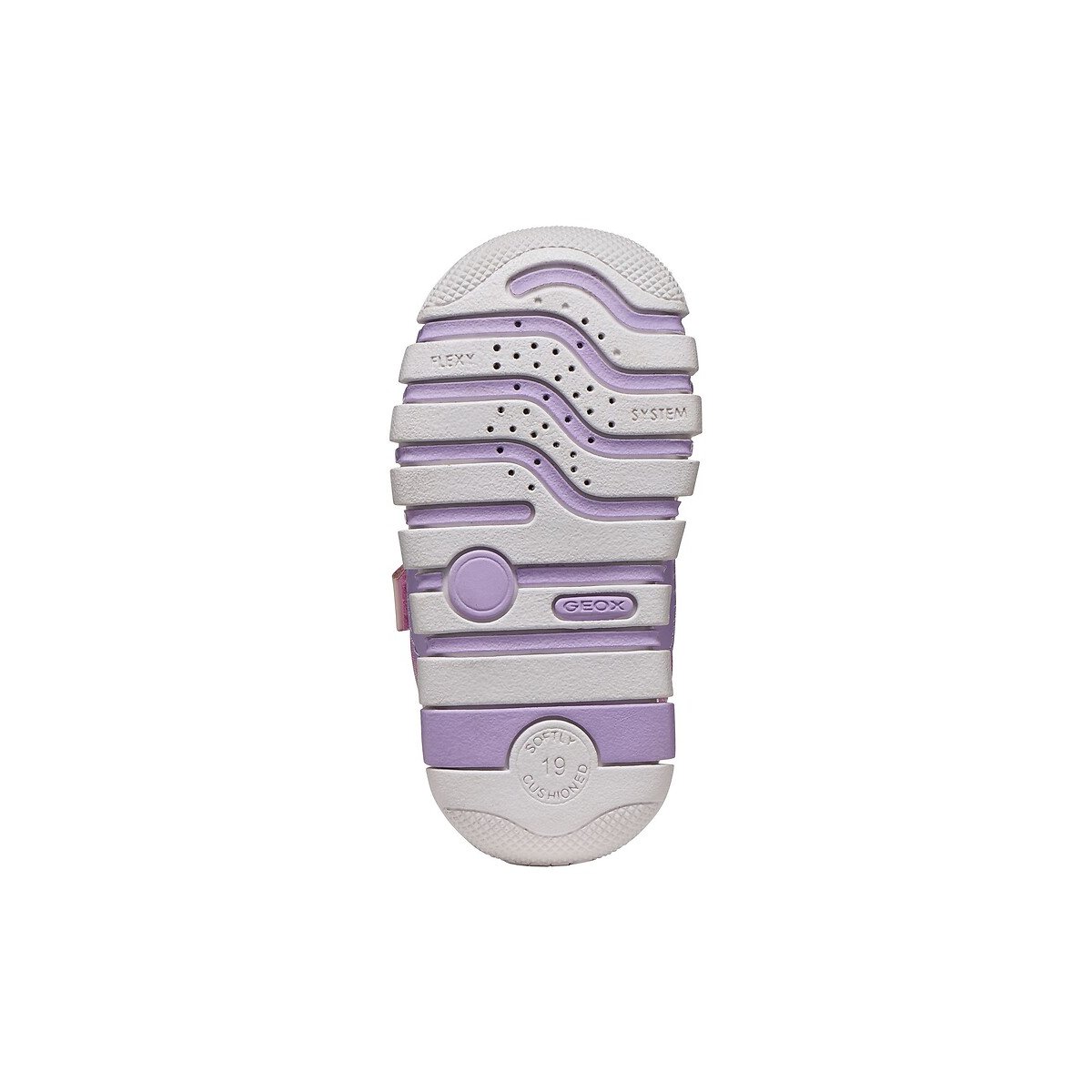 Baskets à scratchs LUPIDOO lilas, GEOX