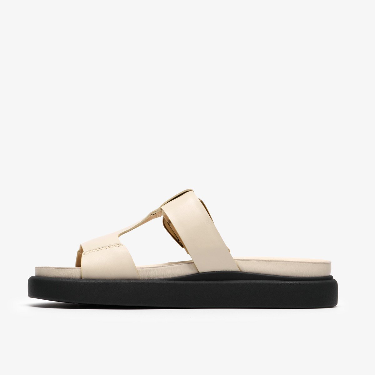Sandales spartiates Cuir ARISTELLA WEST crème, CLARKS