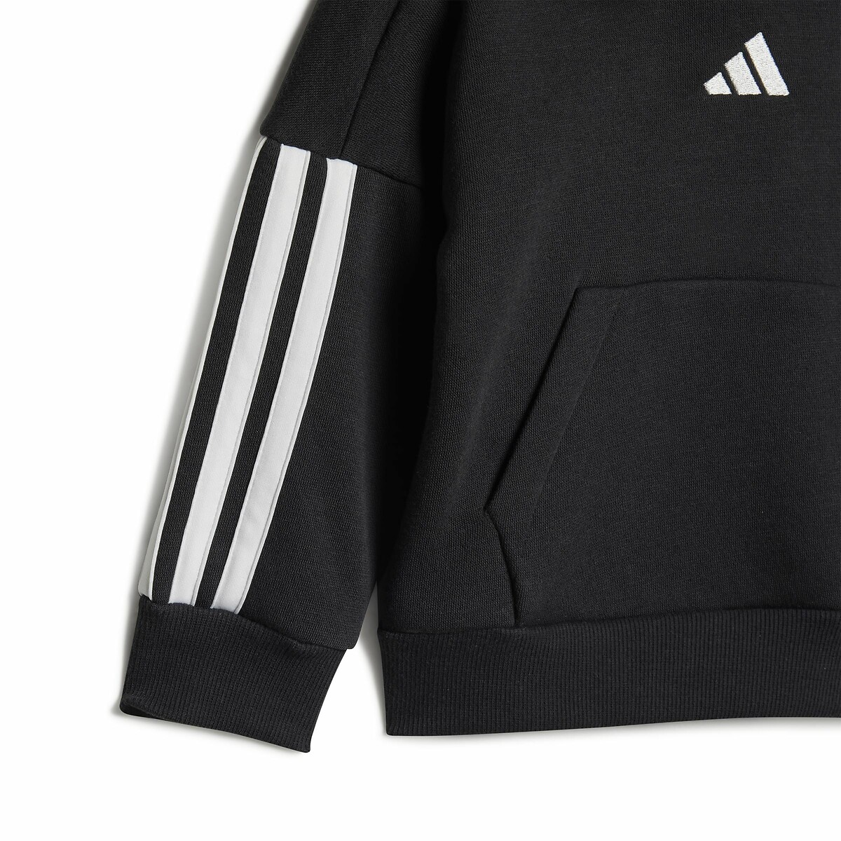 Conjunto em felpa cardada para bebé preto , ADIDAS SPORTSWEAR