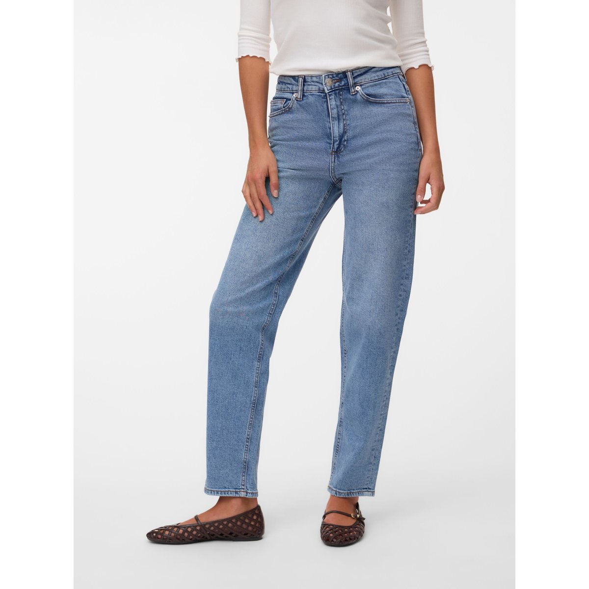 Jean Mom light blue denim, VERO MODA