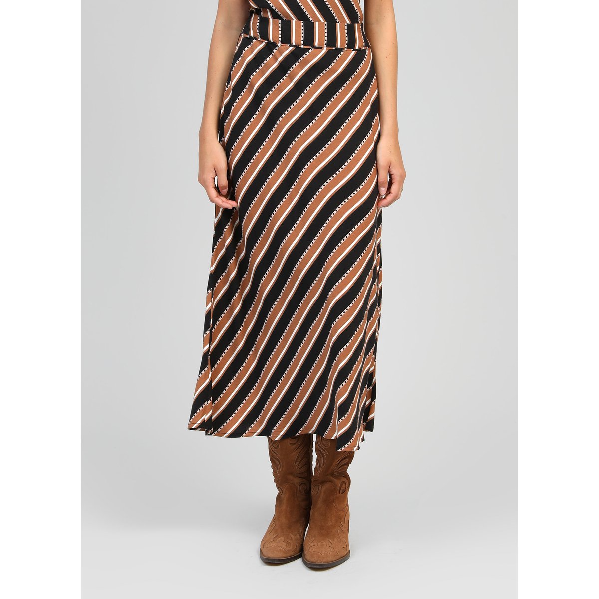 Jupe Midi GANIA velia camel, AN'GE