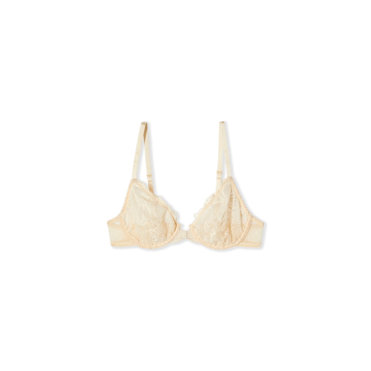 Soutien-gorge classique en dentelle GRACE beige, ETAM
