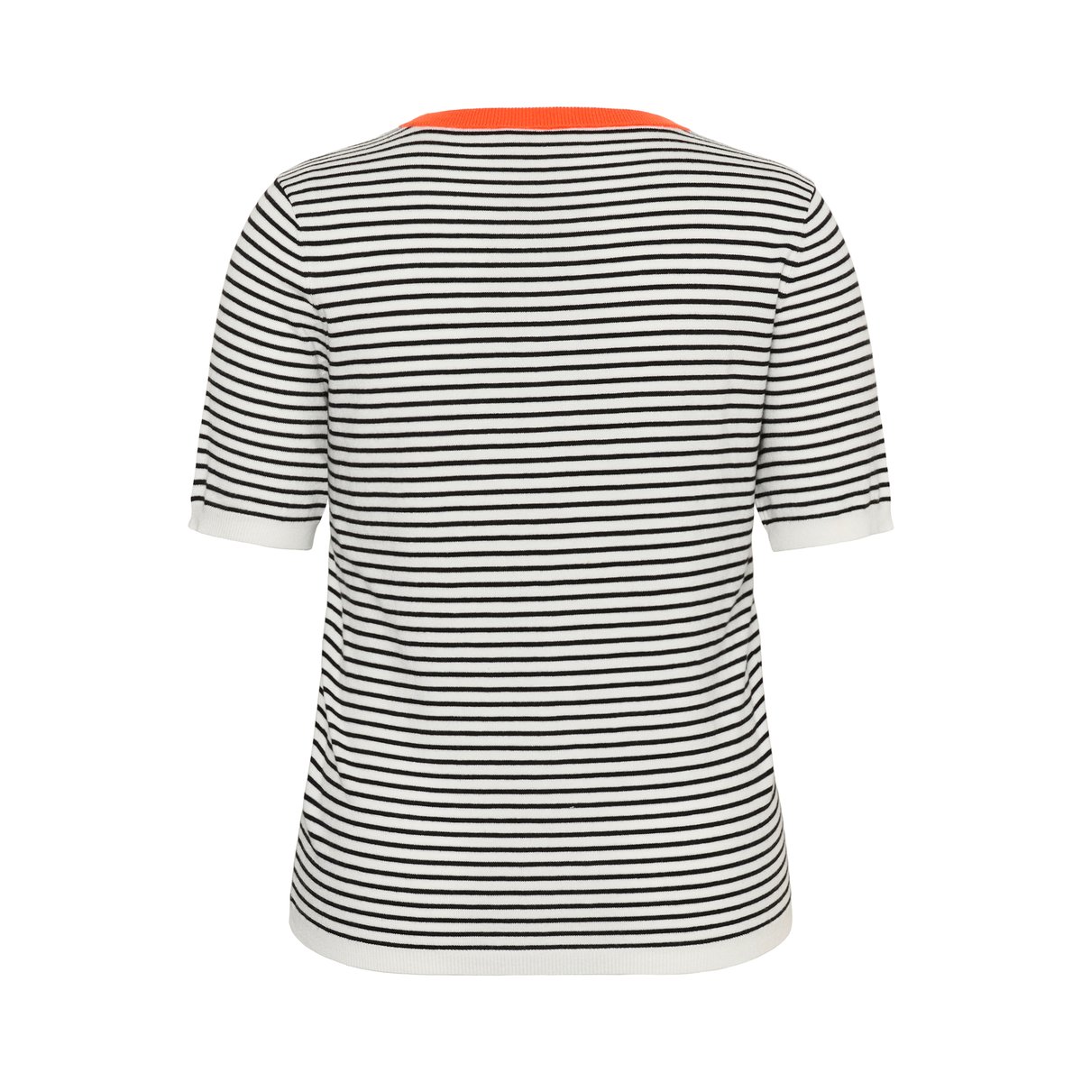 Pullover tricoté blanc noir chalk/black - tigerlily, KAFFE CURVE