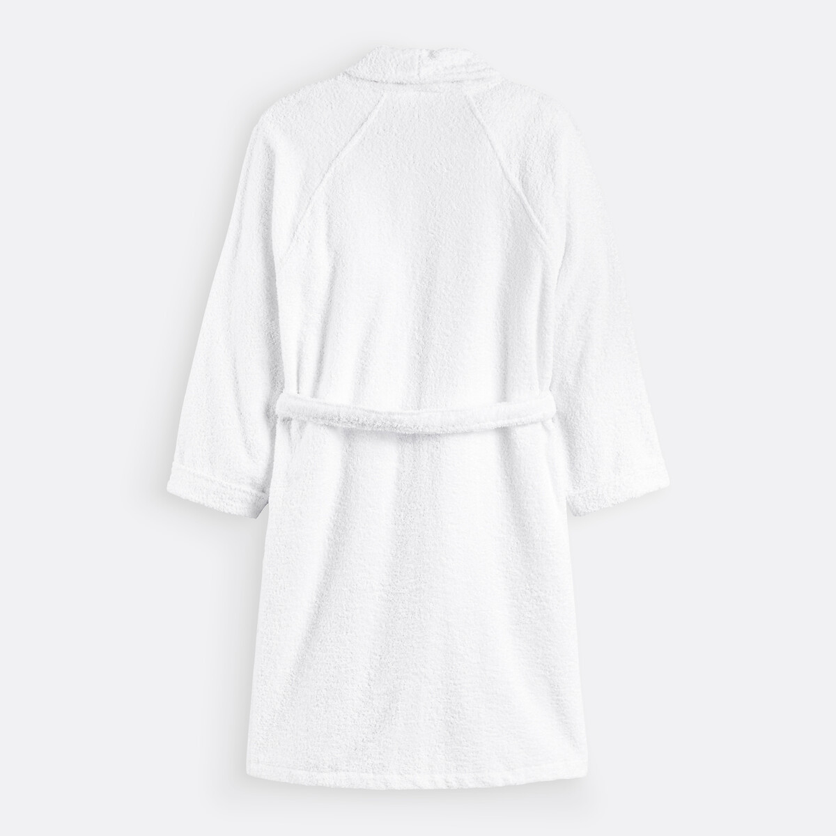 Haxel 450g/m² Cotton Terry Bathrobe with Kimono Collar white, LA REDOUTE INTERIEURS