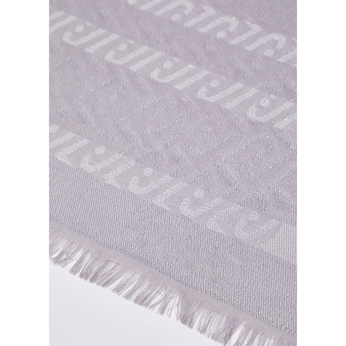 Étole Jacquard Monogramme gris, LIU JO