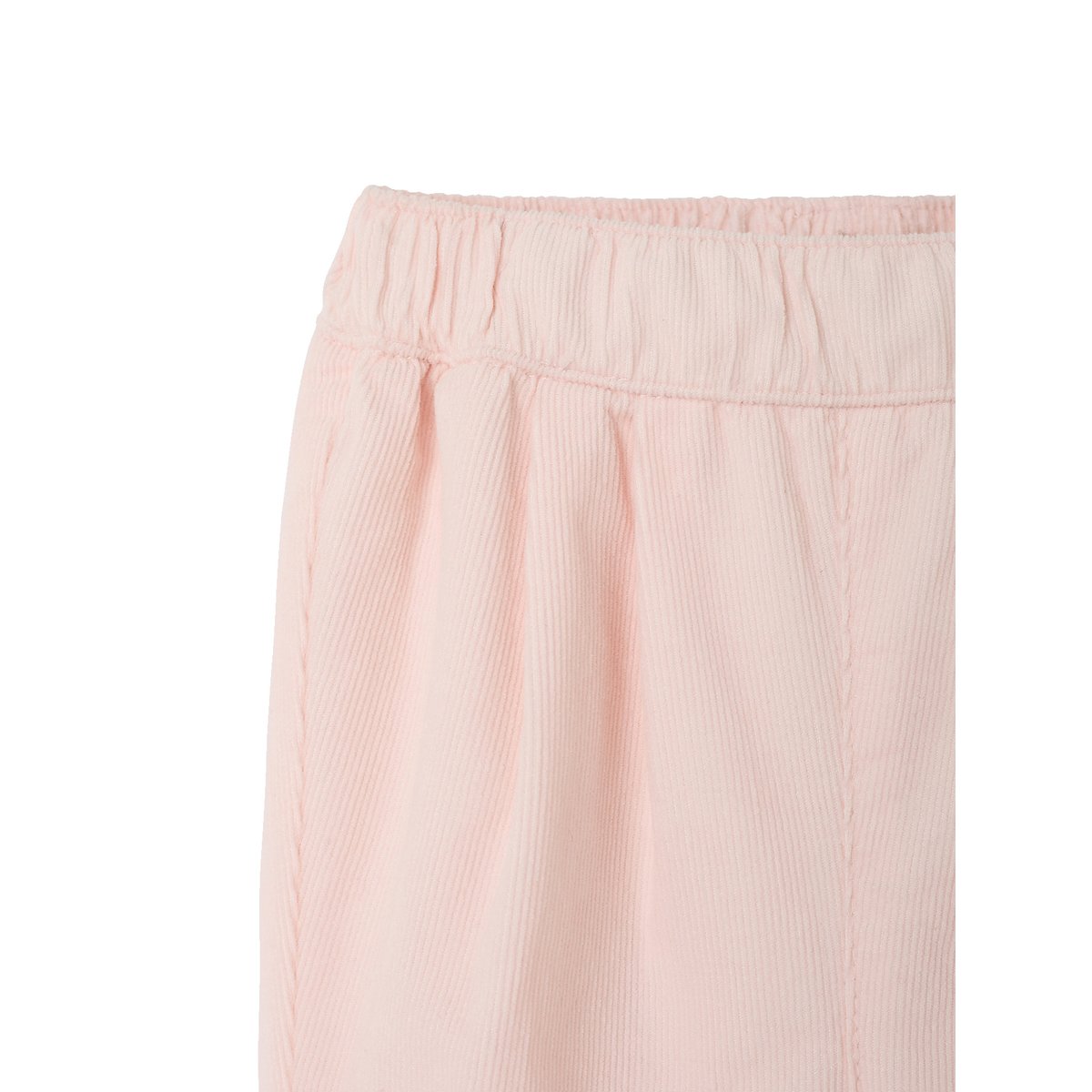 Pantalon naissance velours rose pâle, VERTBAUDET