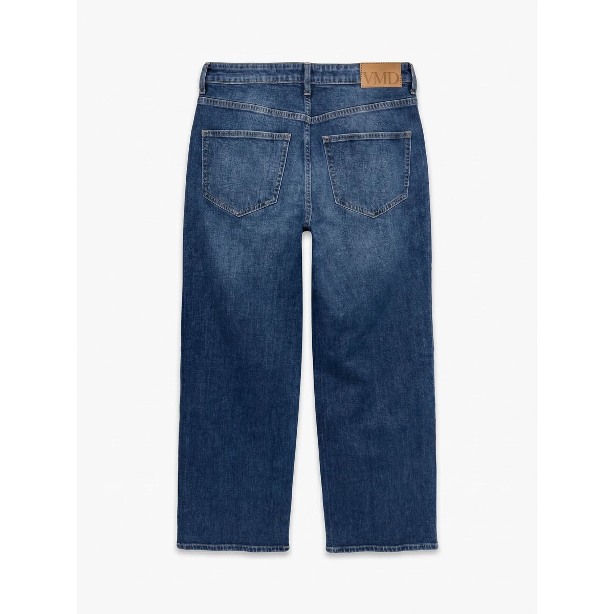 Jean À Coupe Large dark blue denim, VERO MODA