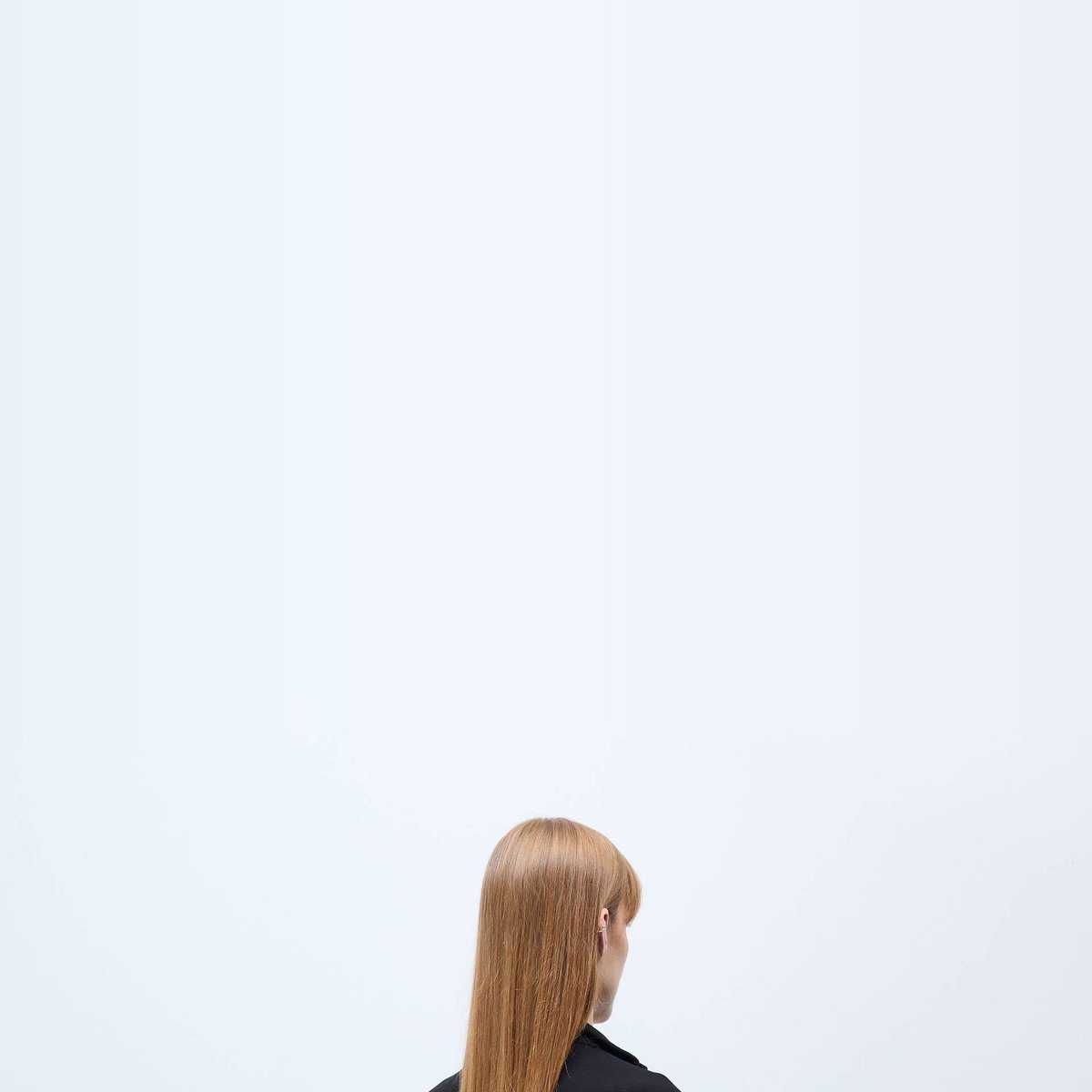 Pantalon de fluide en viscose et polyamide noir, MONOPRIX