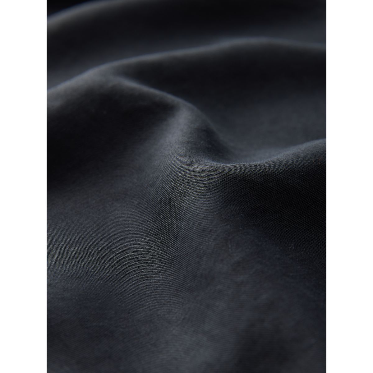 Chemise manches courtes en lyocell mélangé noir, NEXT
