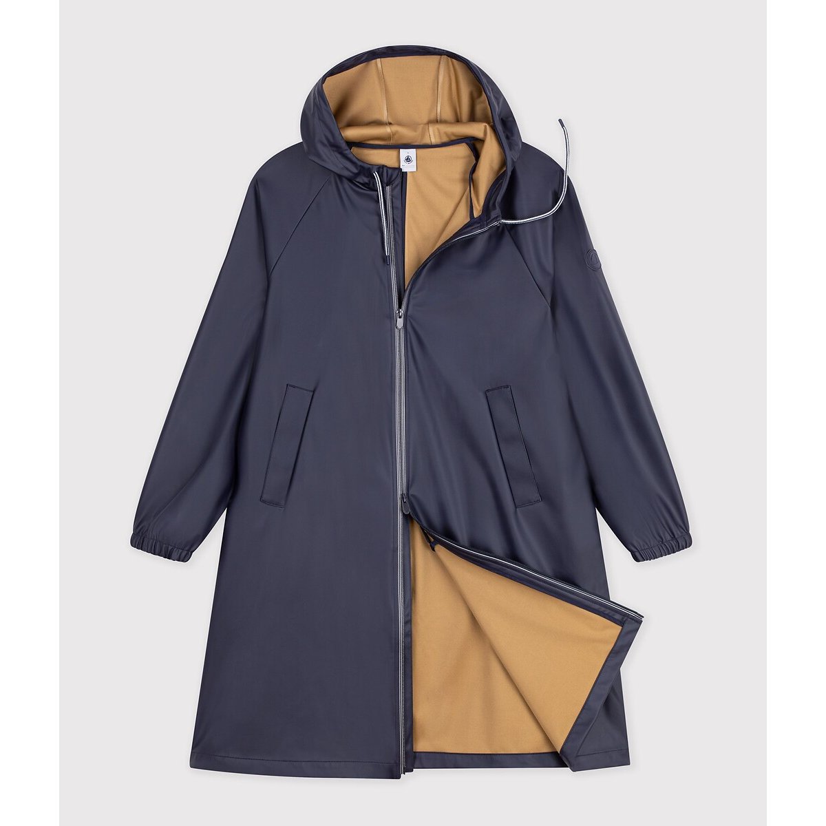 Ciré long bicolore marine, PETIT BATEAU