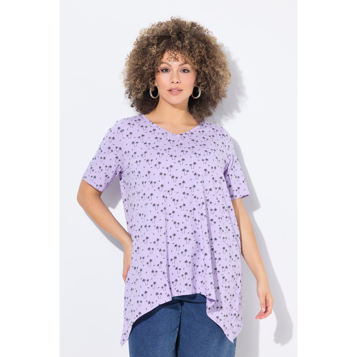T-shirt lavande, ULLA POPKEN