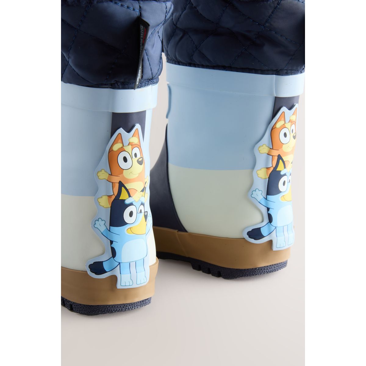 Bottes en caoutchouc thermique thinsulate™ bloc de couleur bleu bleuté, NEXT