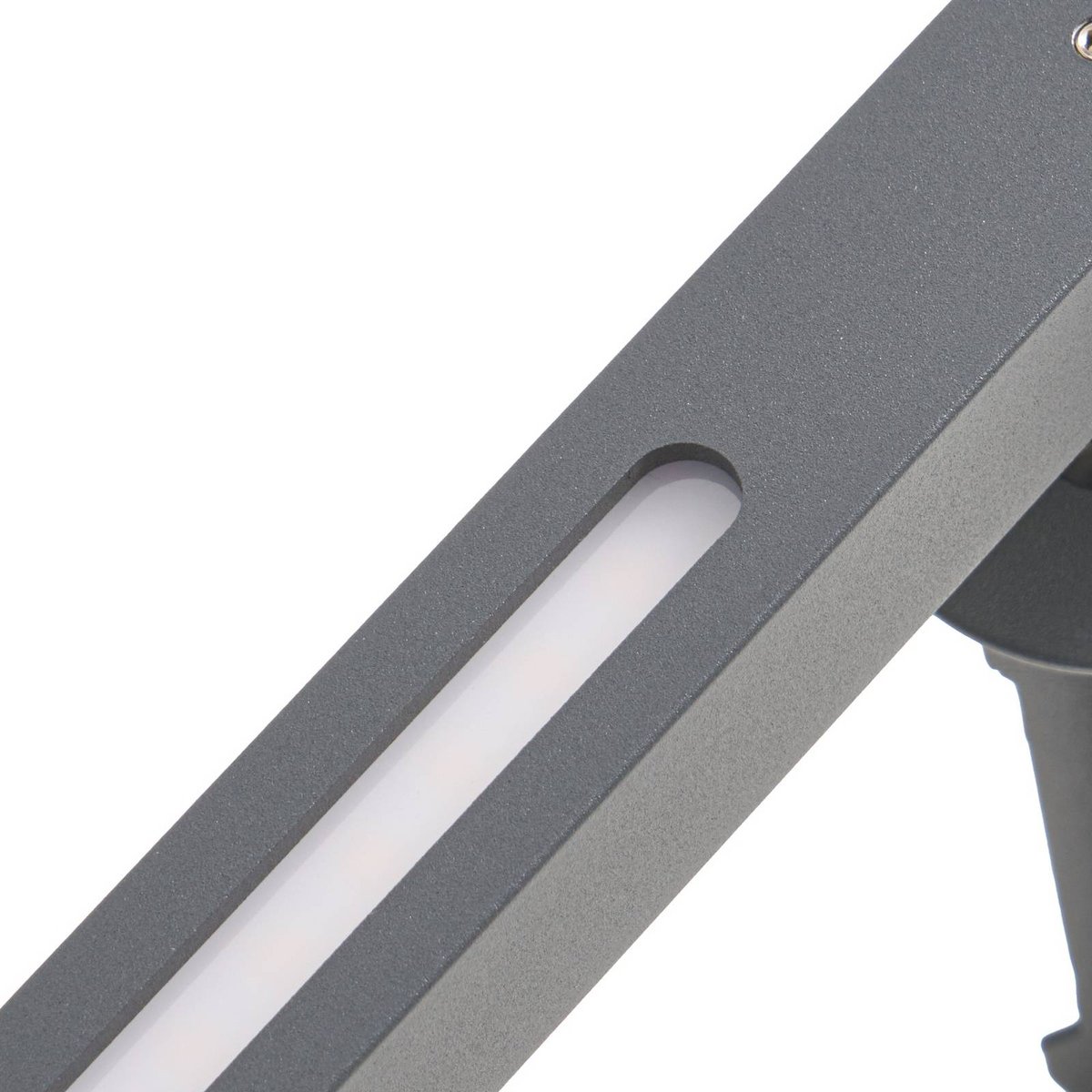 Luminaire de terrasse en aluminium moderneLED anthracite, blanc, LINDBY