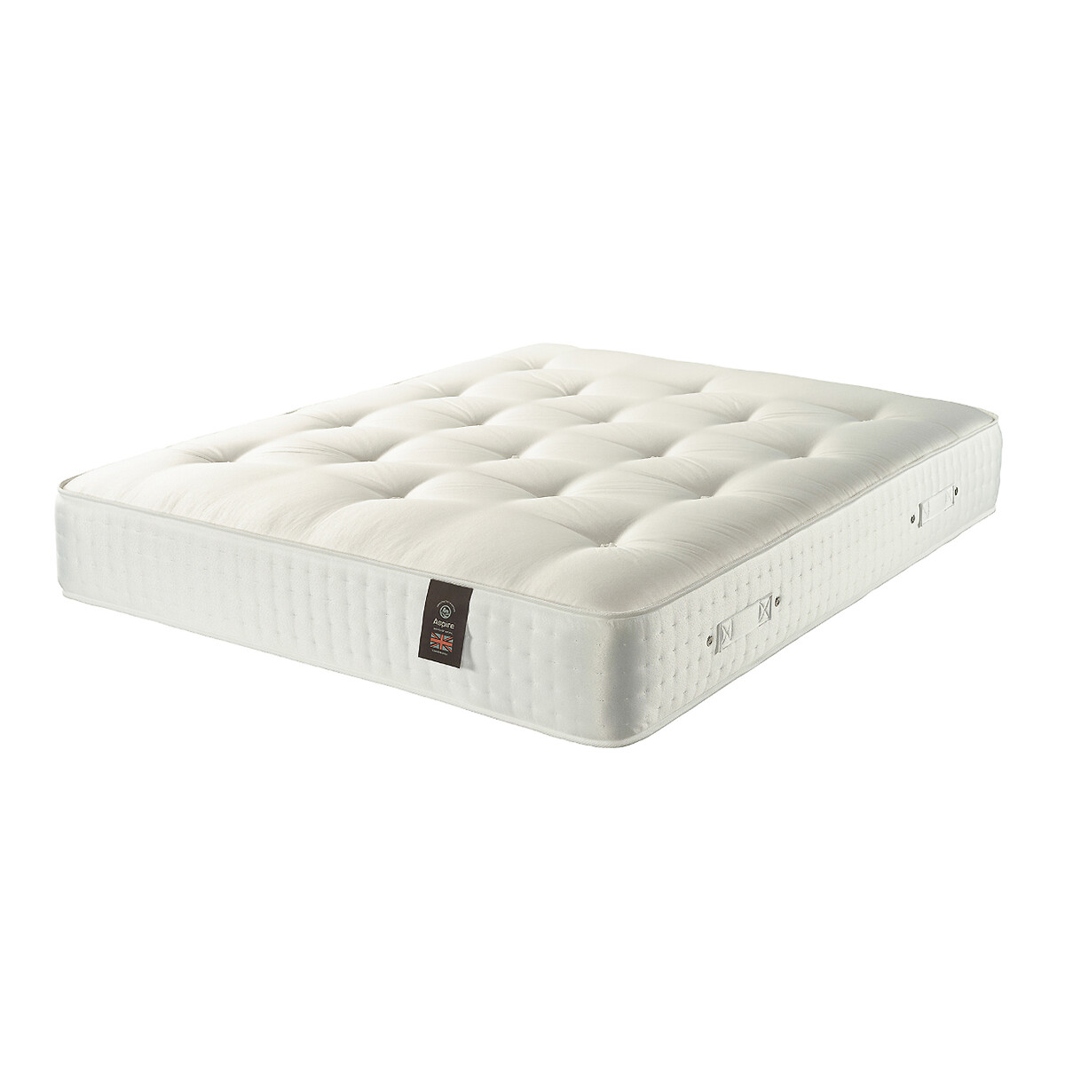 Aspire Luxury 3000 Pocket Natural Wool & Cashmere Mattress white, ASPIRE