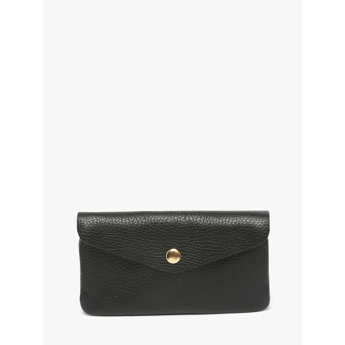 Porte-monnaie Caviar cuir nero, MILANO