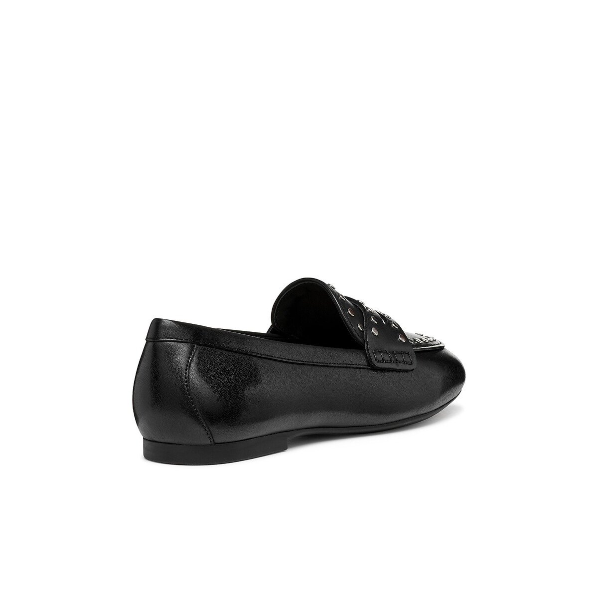 New Palmaria leren loafers zwart, GEOX