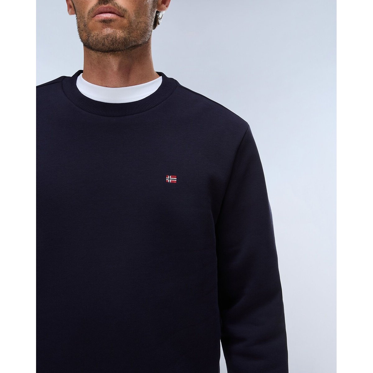 Balis Crew Neck Sweatshirt navy blue, NAPAPIJRI