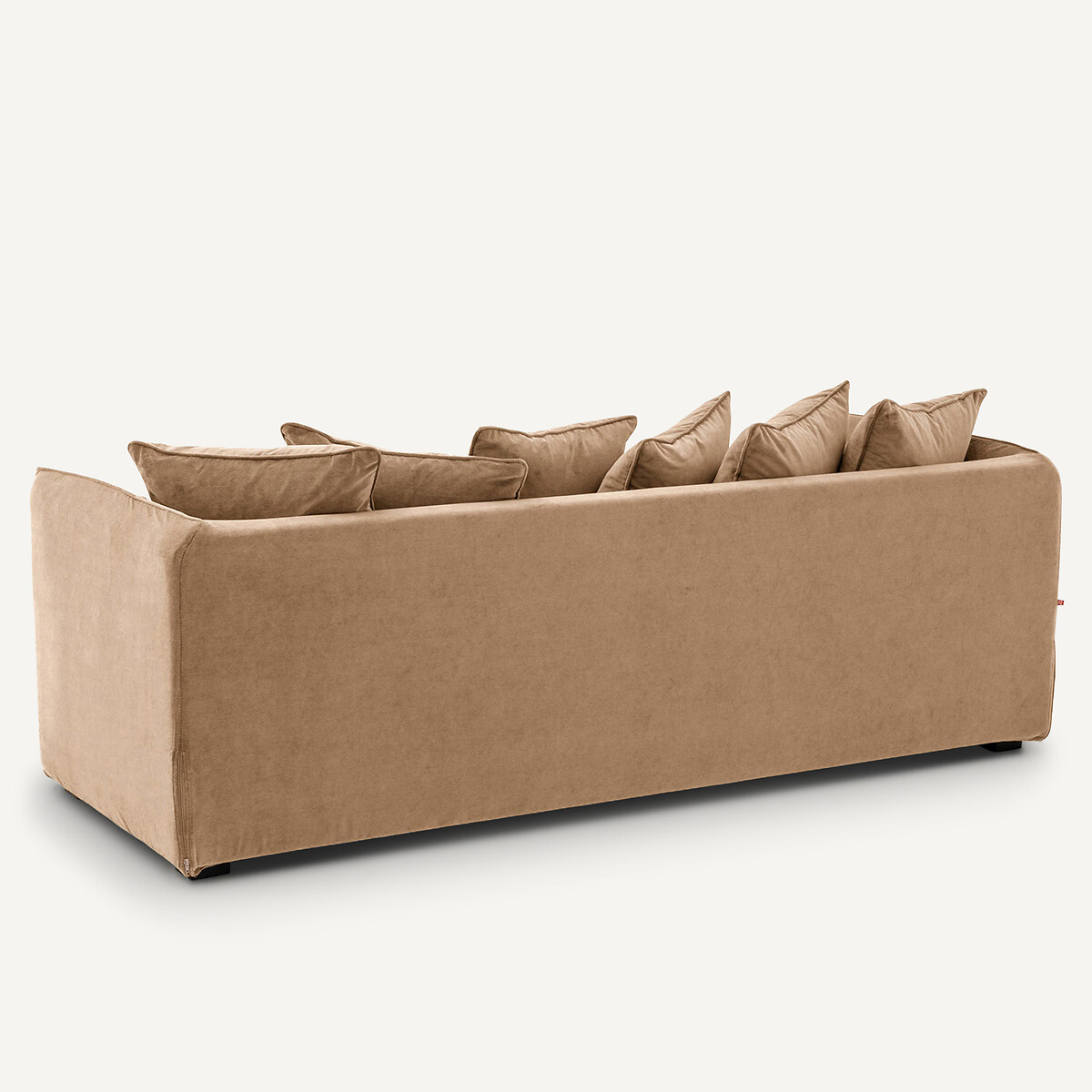3-, 4- oder 5-Sitzer-Sofa, stonewashed Velours, Neo Chiquito naturbeige, AM.PM