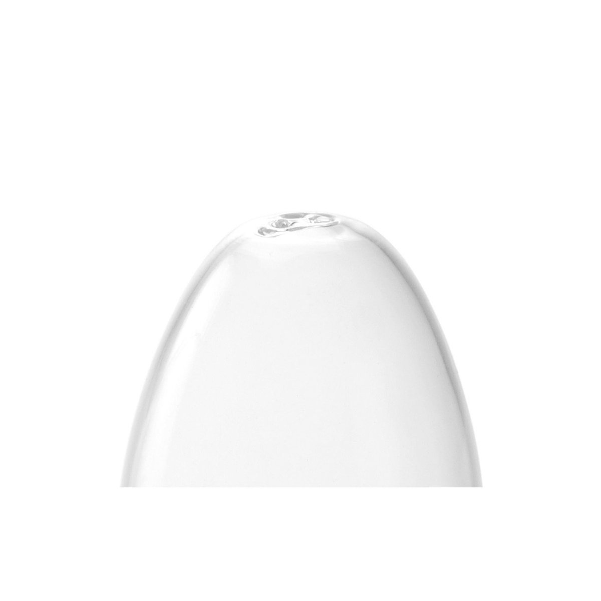 Salière et Poivrière Design en Verre Transparent OvoÏde transparent, WADIGA