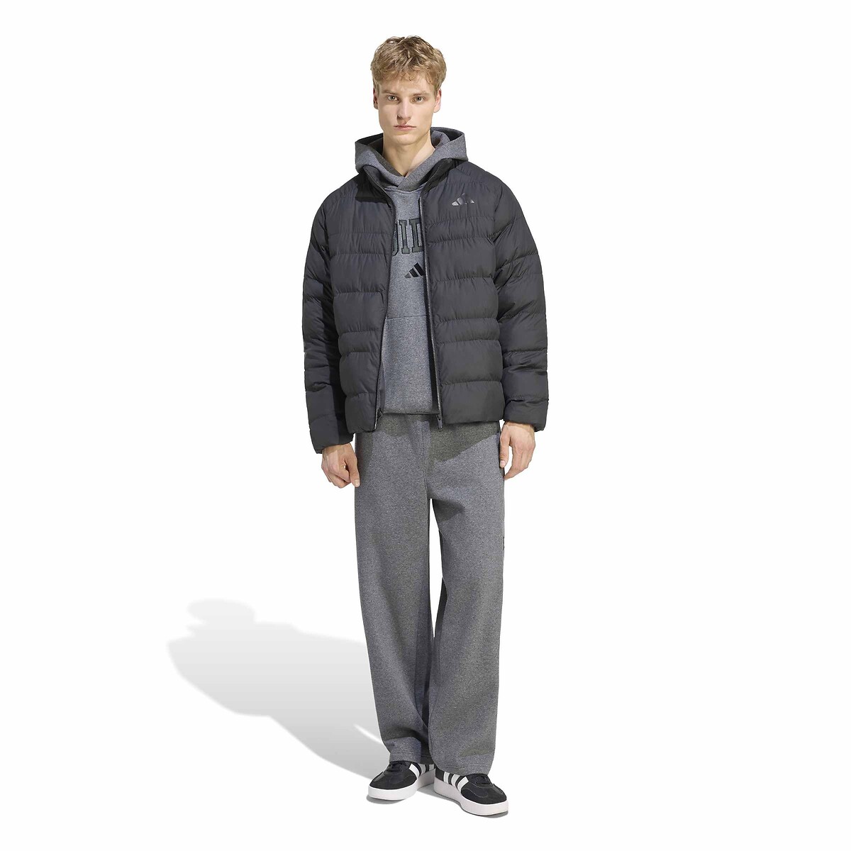 Doudoune pliable, loose fit, ESSENTIALS noir, ADIDAS SPORTSWEAR
