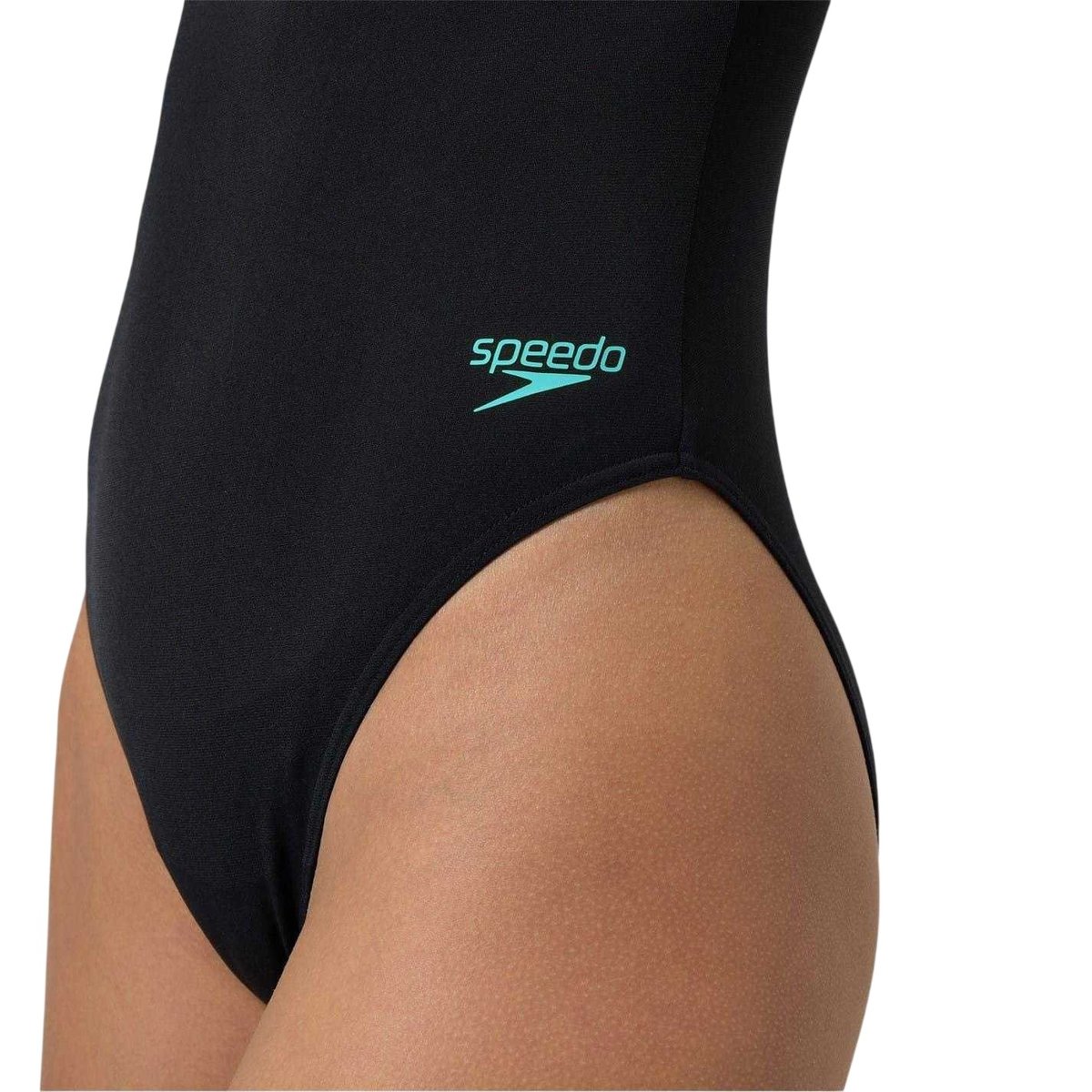 Maillot de bain 1 pièce dos nageur anthracite, SPEEDO