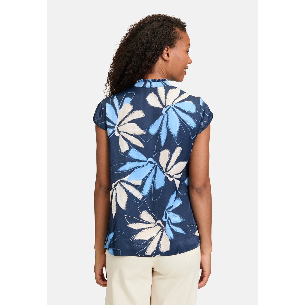 Tunique manches courtes bleu foncé/bleu, BETTY & CO