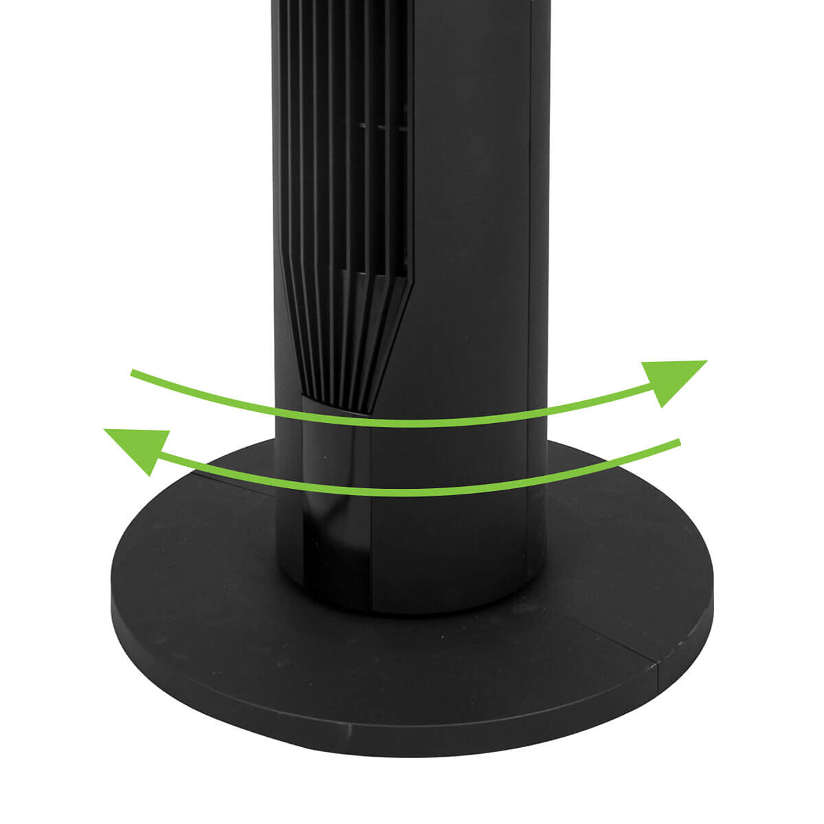 Ventoinha de torre Elite Tower, HAEGER preto , HAEGER