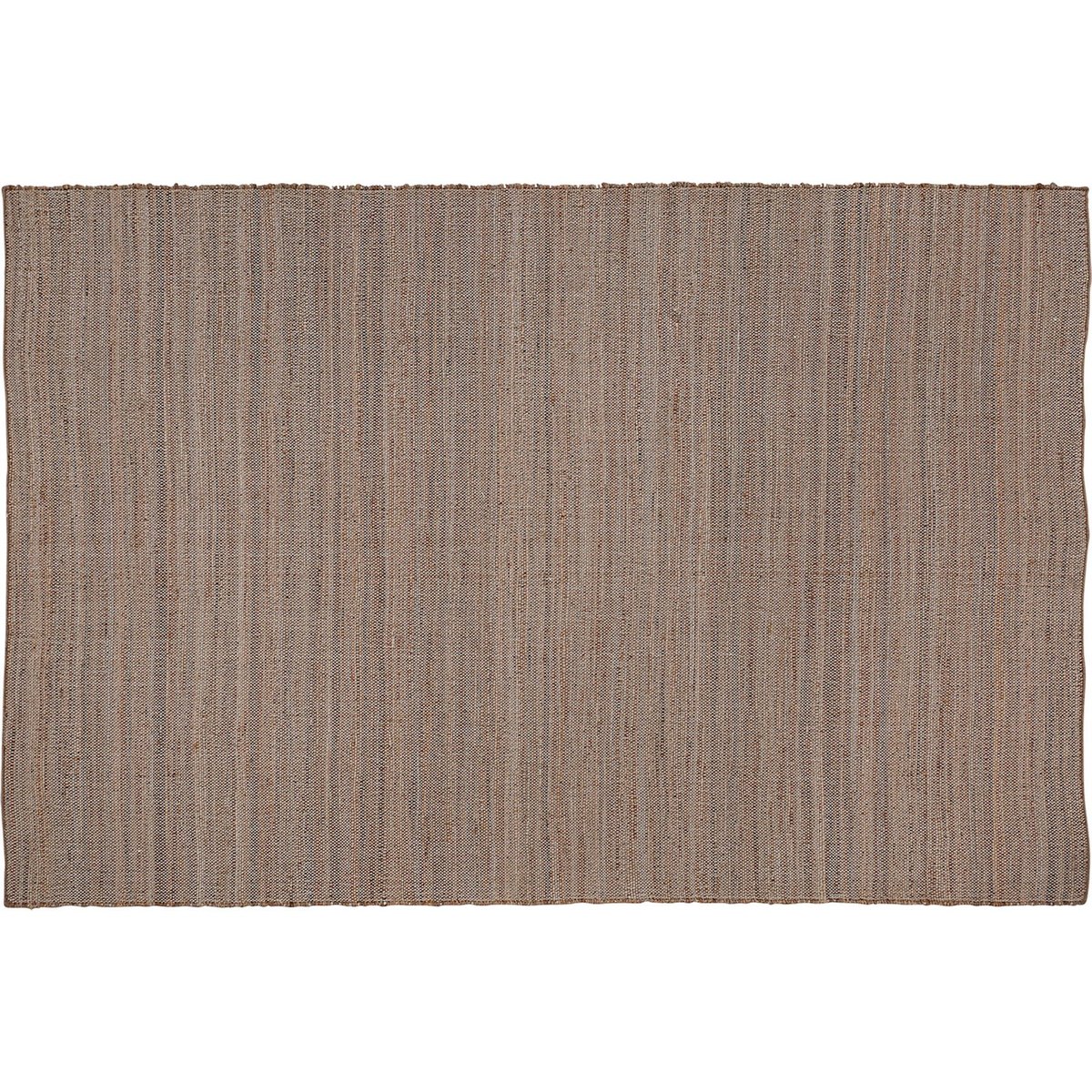 Tapis en jute et coton style bohème tons marron naturel et beige, RECOLLECTION