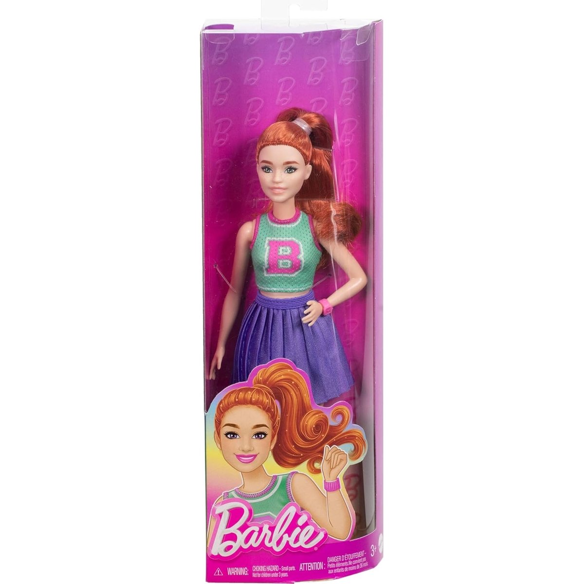 Poupée fashionistas violet, MATTEL