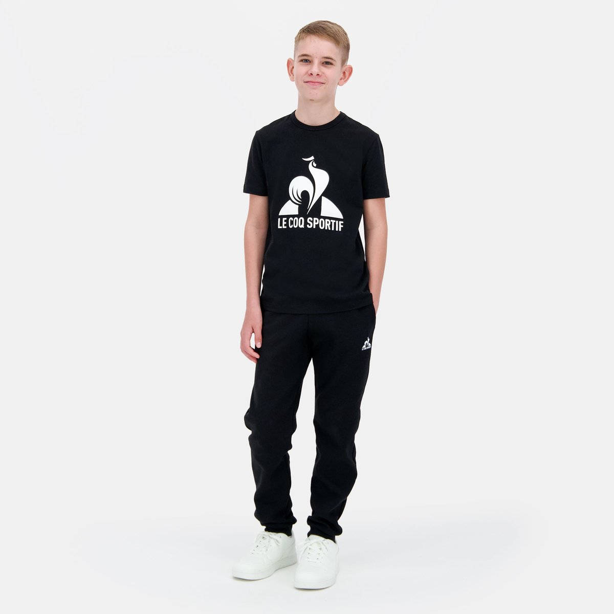 T-shirt Essentiels black, LE COQ SPORTIF