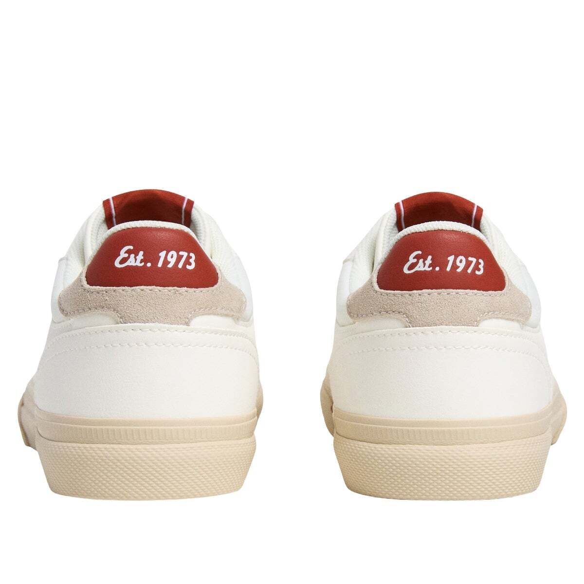 Kenton - Sneakers Classiques Avec Détails En Daim blanc ivoire, PEPE JEANS