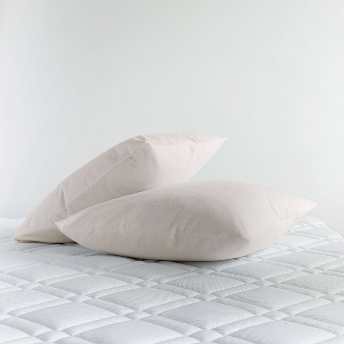 Protège oreiller molleton imperméable coton bio - ISSAC blanc, CAMIF
