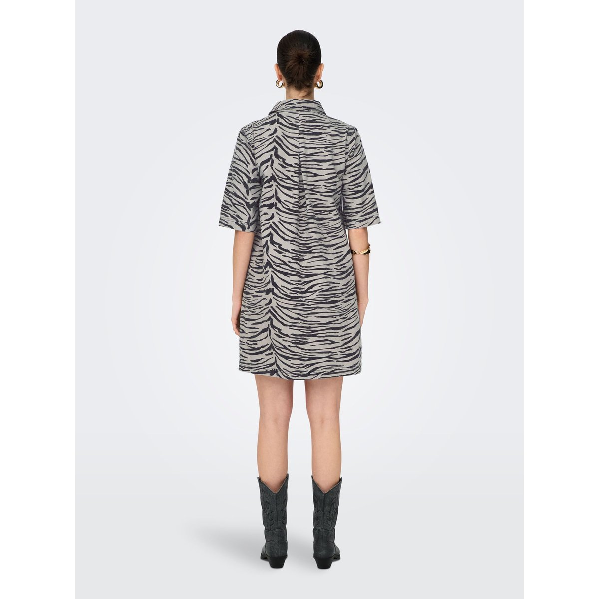 Robe En Denim light grey denim, ONLY