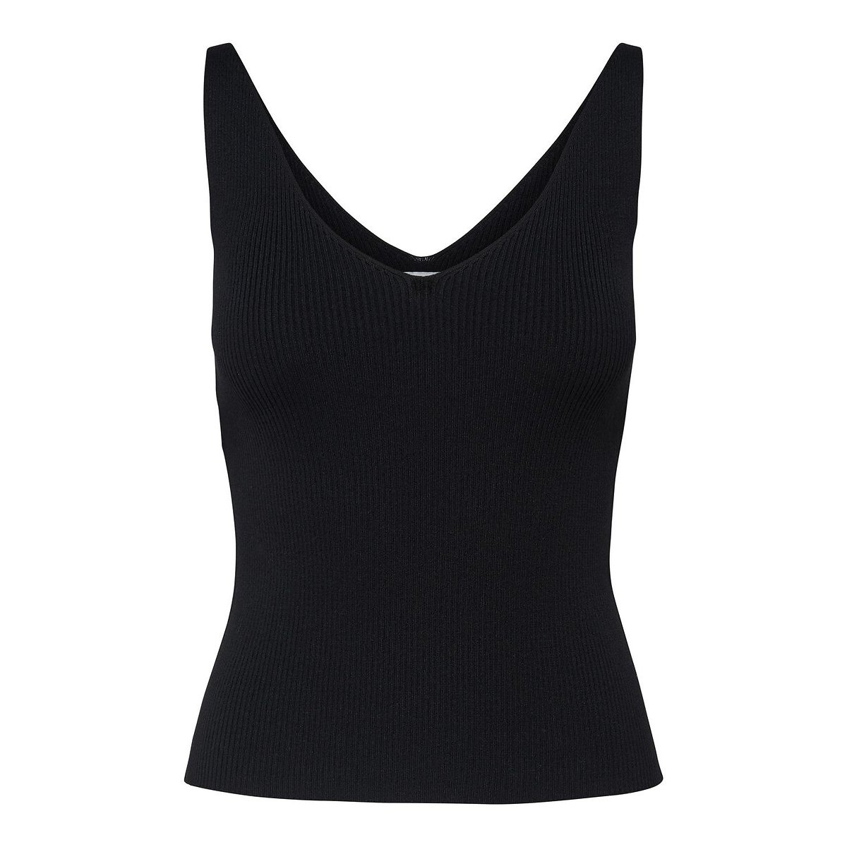 Sleeveless V-Neck Jumper black, JDY