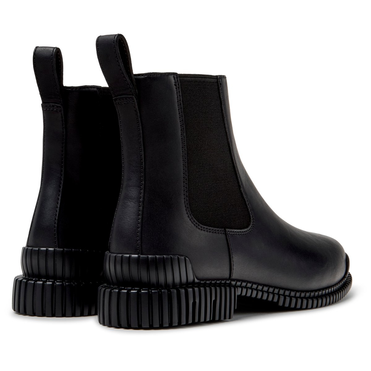 Bottines Pix Smooth Leather noir 001, CAMPER