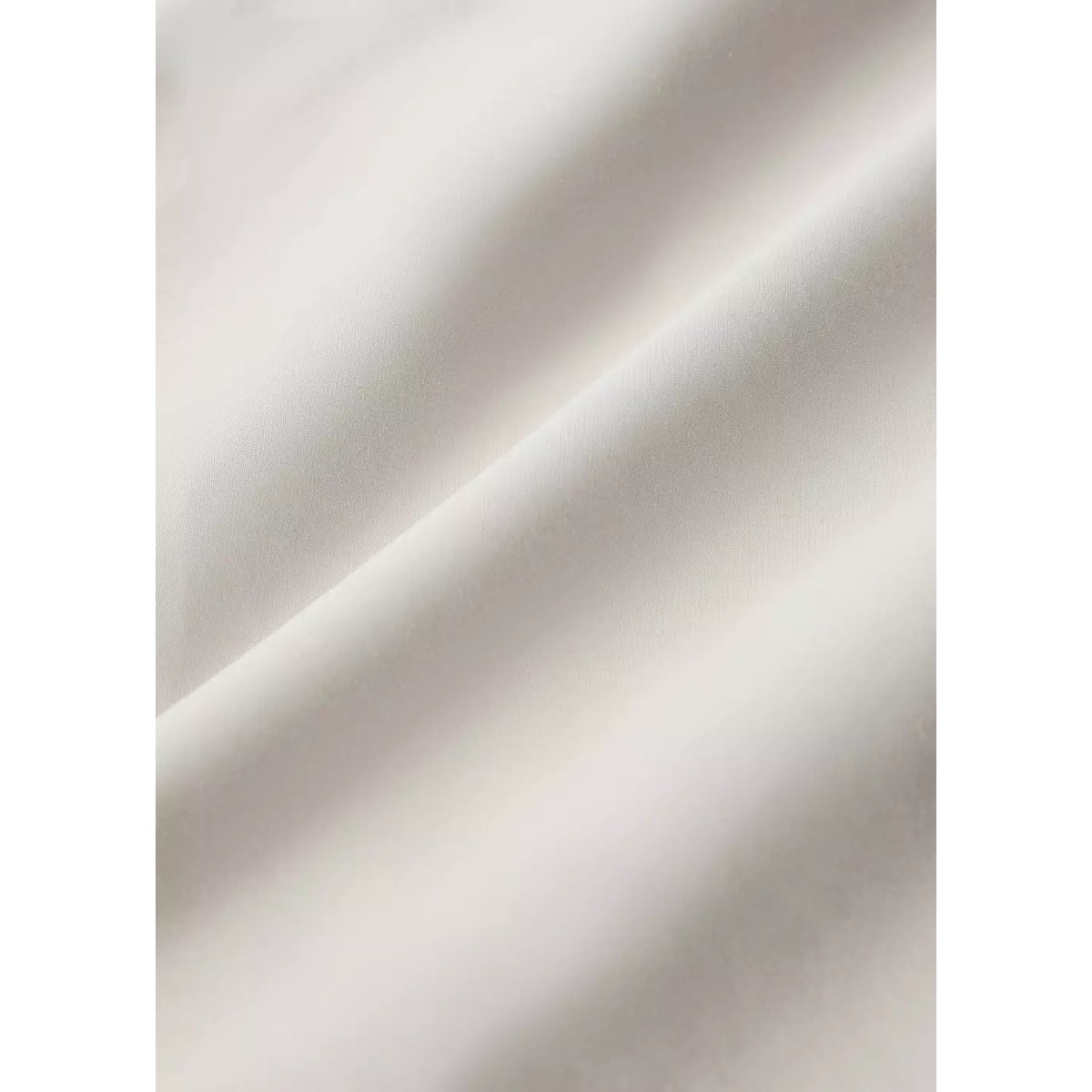 Drap-housse percale de coton 300 fils lit 90 cm sable, MANGO HOME