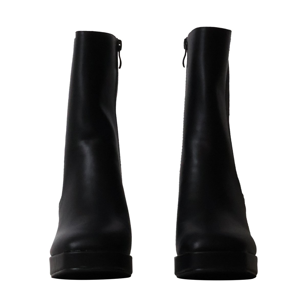 Bottines à Talon Zip noir, ENZA NUCCI
