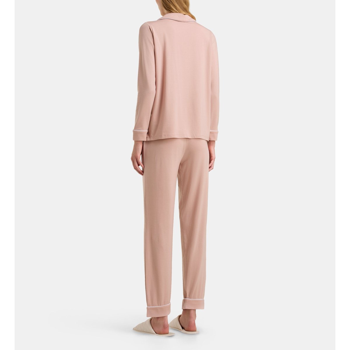 Ensemble pyjama long dera tencel rose, GALERIES LAFAYETTE