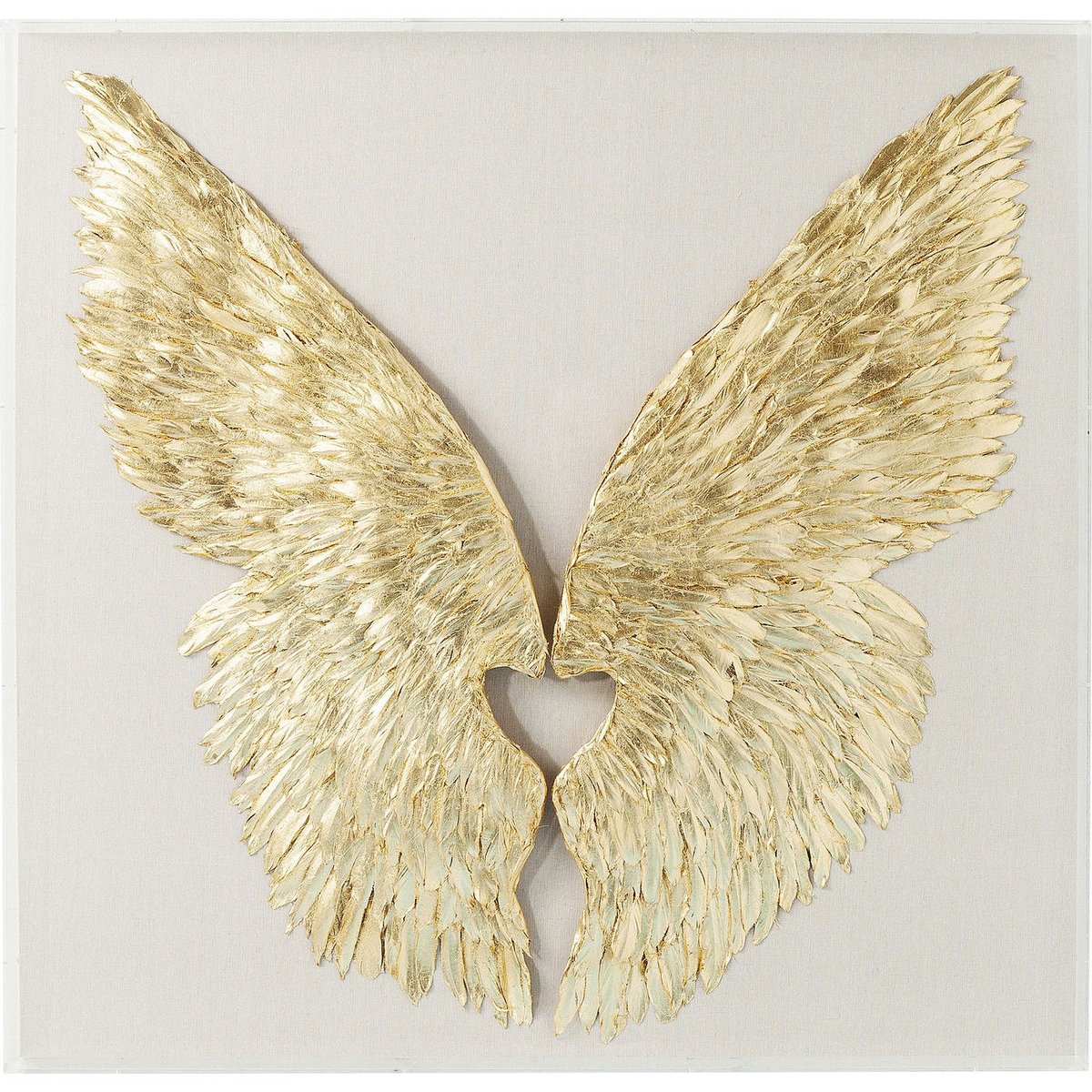 Tableau 3D ailes or, KARE DESIGN