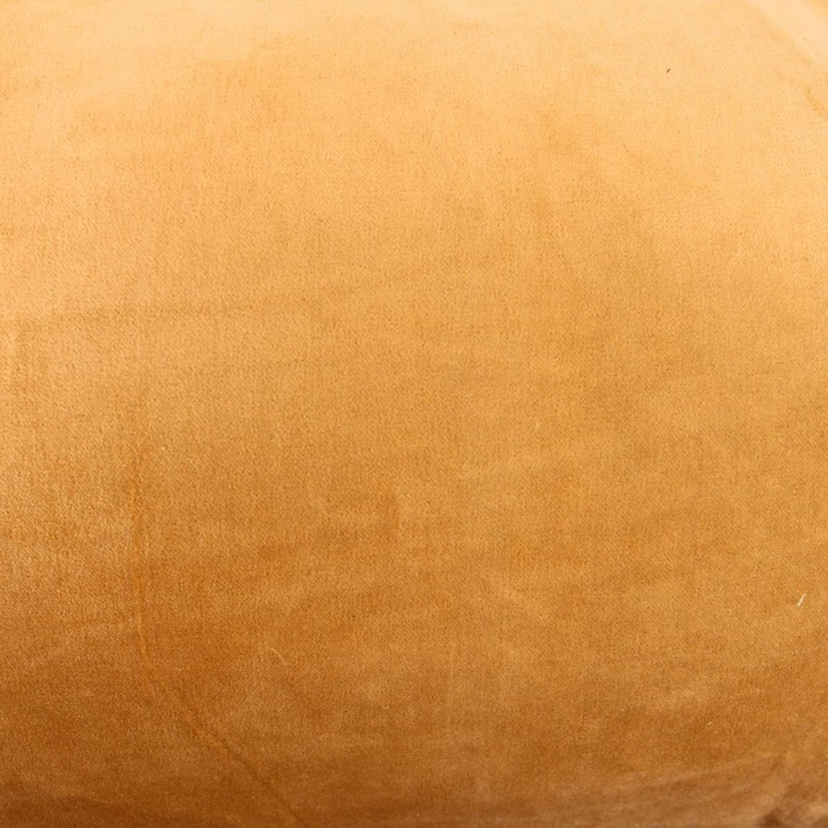 Coussin cale rein en velours de coton 35x70cm moutarde, BAZAR DE LUXE