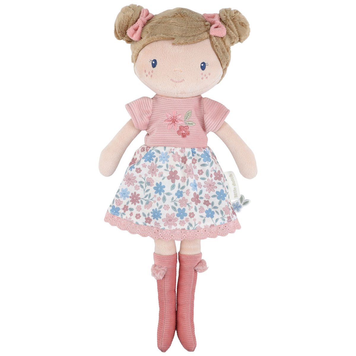 Poupée rose, bleu, blanc, LITTLE DUTCH