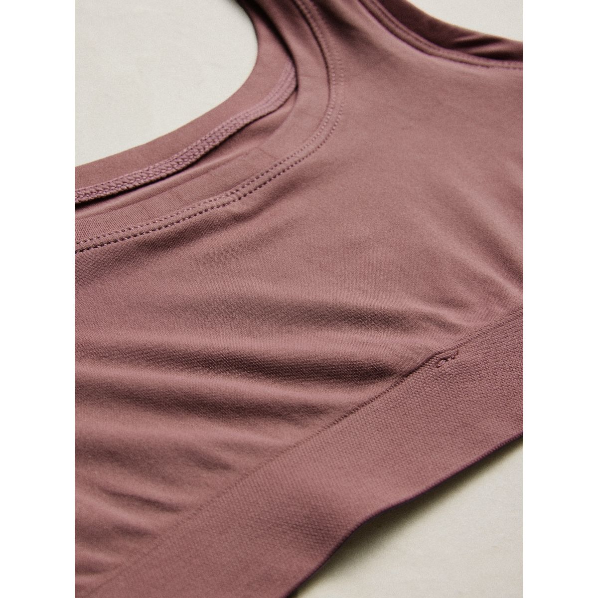Soutien-gorge court ultra doux sans coutures rose, NEXT