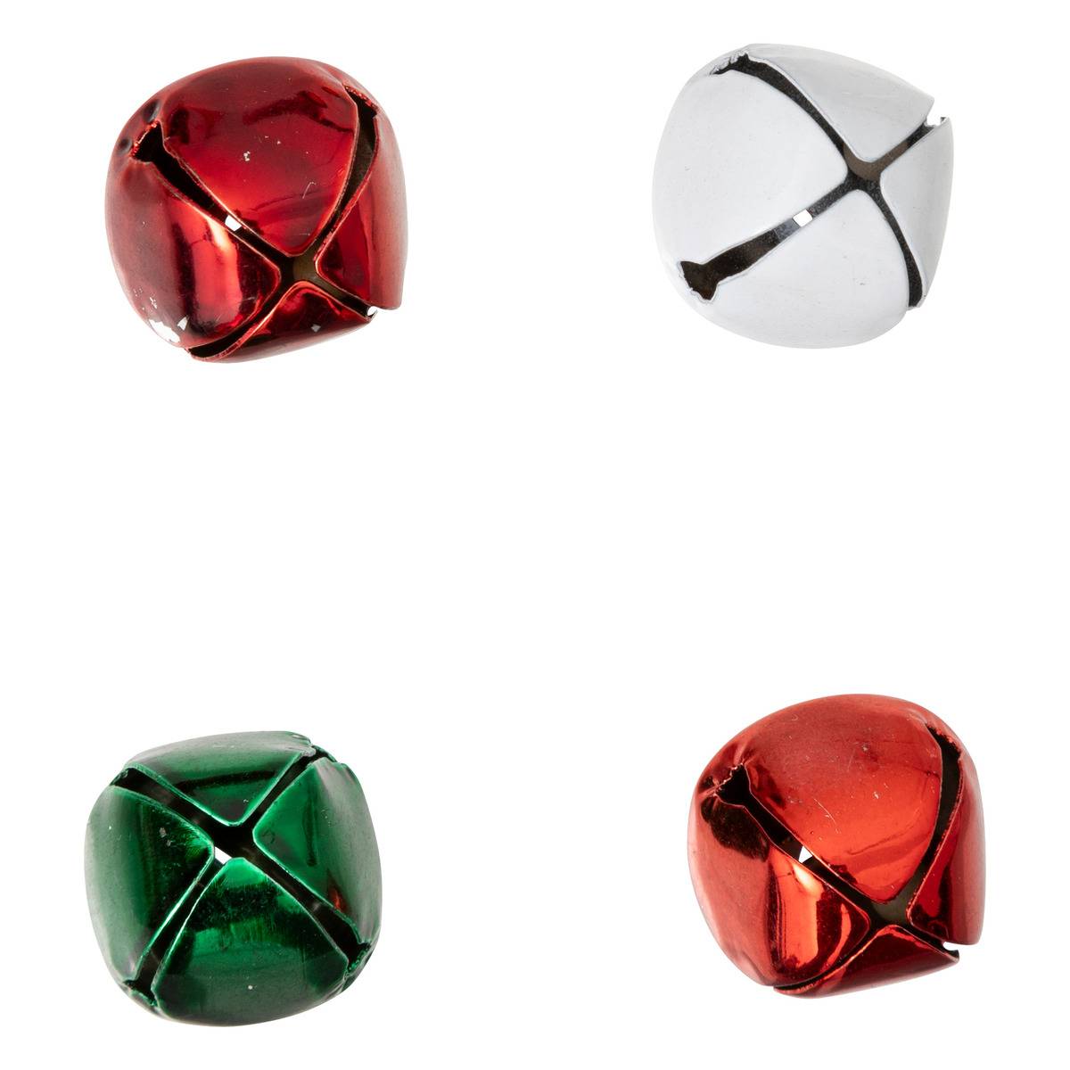 Bocal accessoires déco 24 grelots doré multicolore, ATMOSPHERA