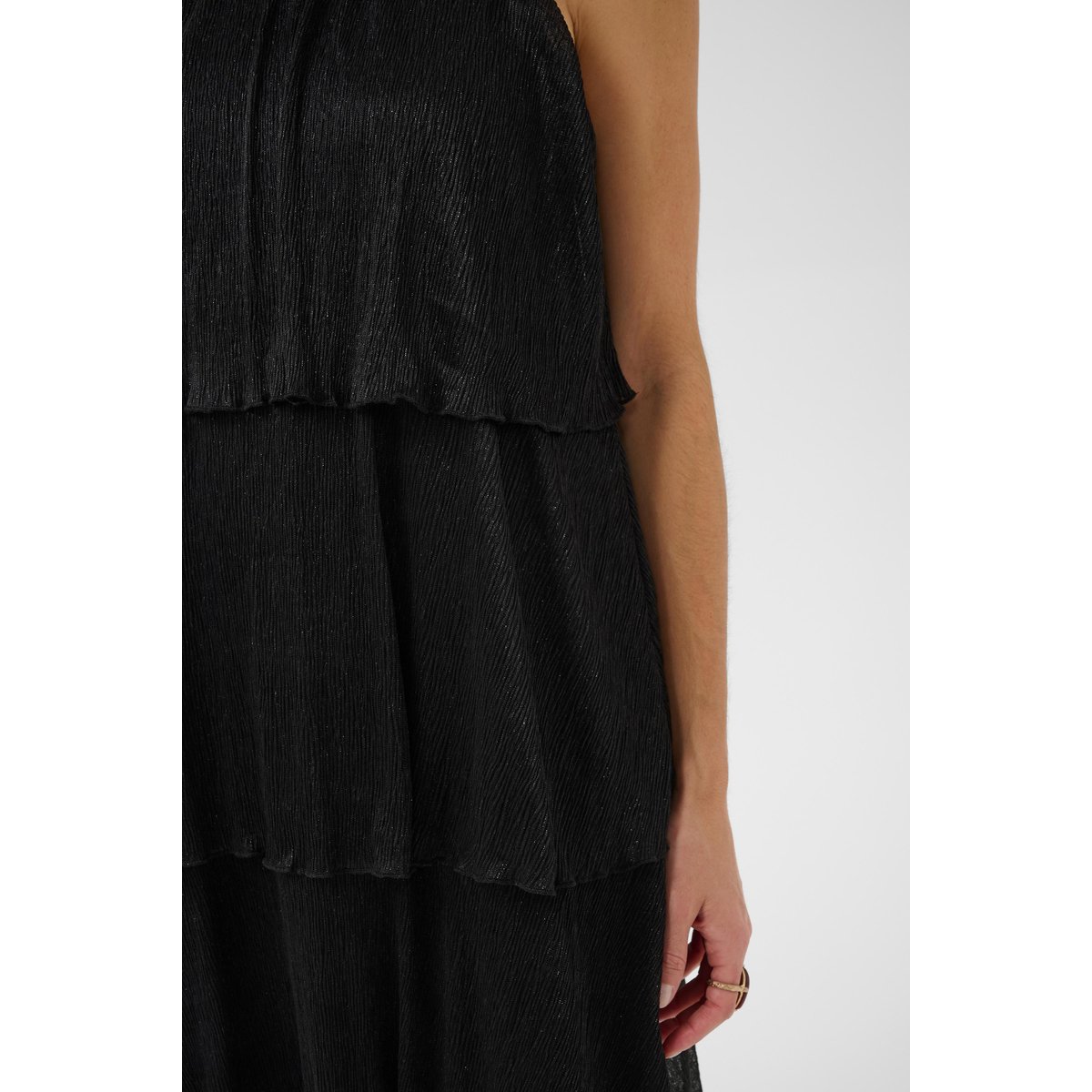 Robe noir black glitter, CREAM