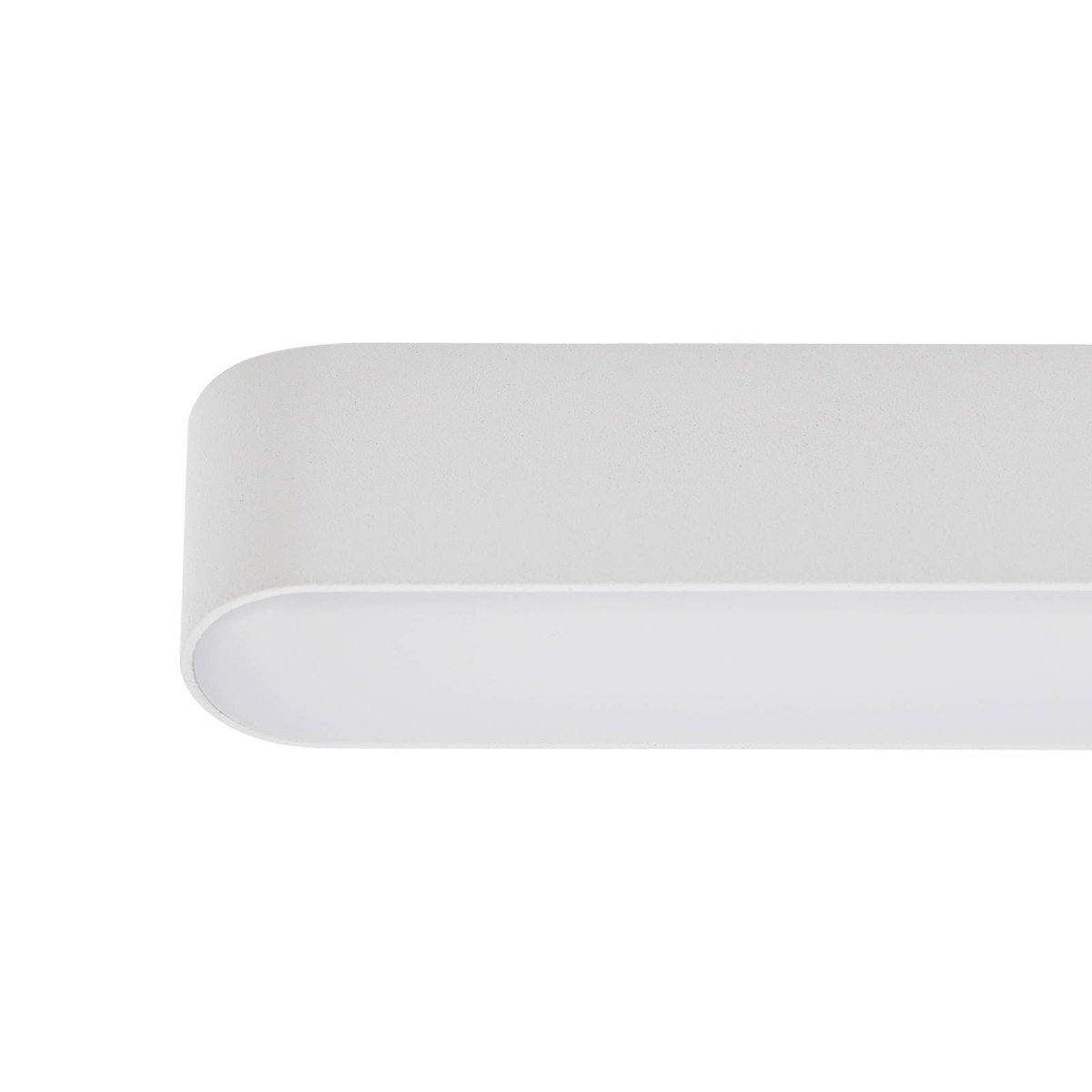 Plafonnier en métal moderneLED, Eldrin blanc, LINDBY