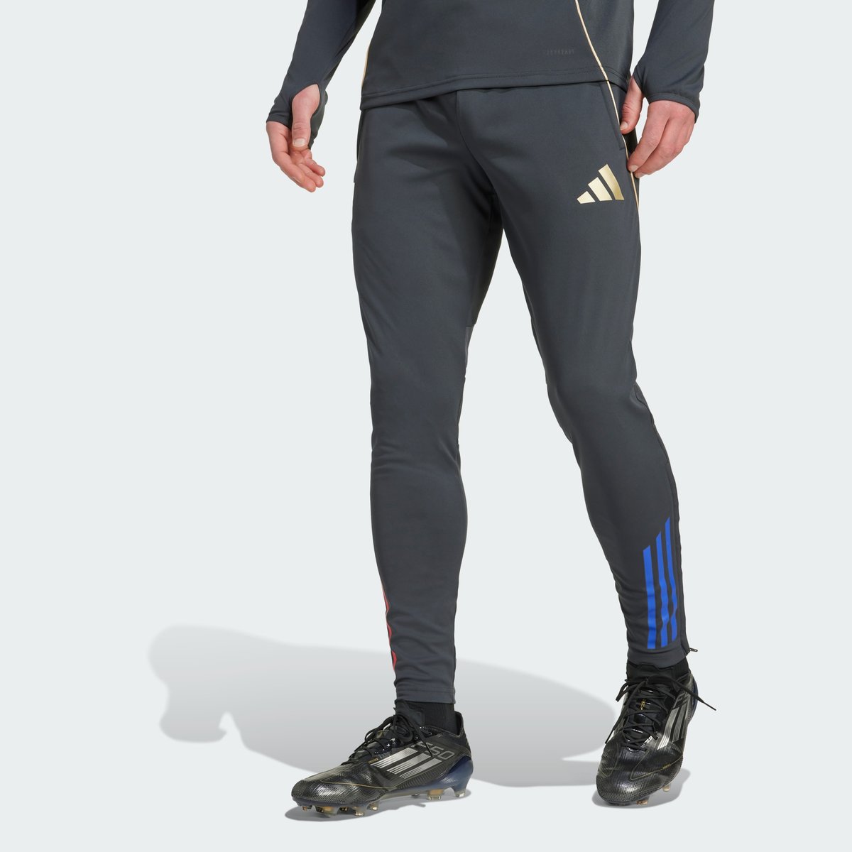 Pantalon D'entraînement Olympique Lyonnais Tiro 25 Competition Pantalon D'entraînement Olympique Lyonnais Tiro 25 Competition carbon / hazy beige, adidas Performance