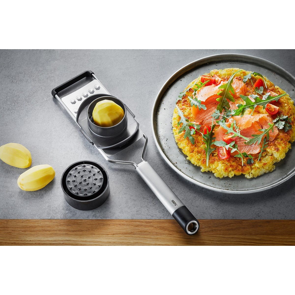 Poussoir grand PRIMELINE noir, GEFU