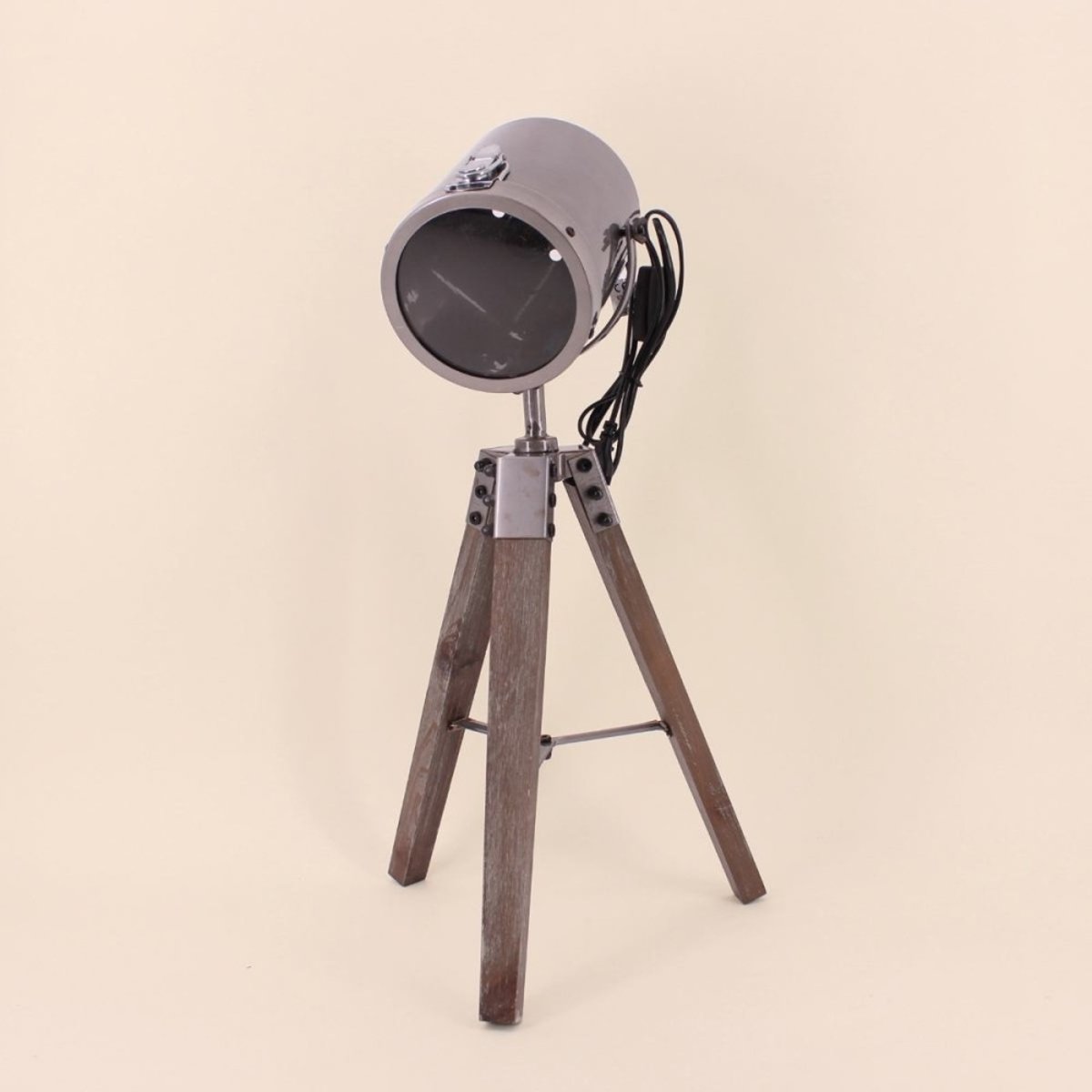 Lampe à poser projecteur 60x26x26cm gris, ORNAMI